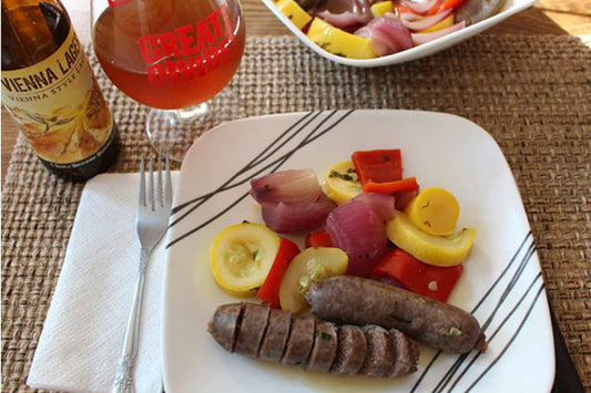 Venison Sausage in Beer