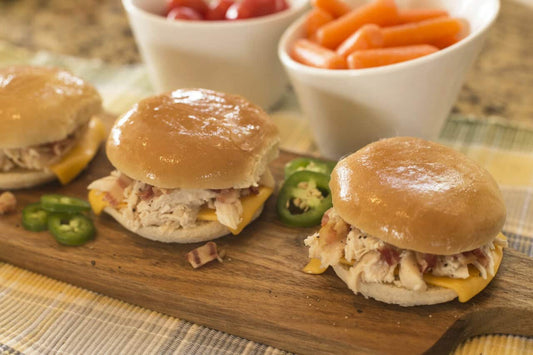 Bacon-Ranch Chicken Melts