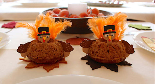 Turkey Bundt Cakes