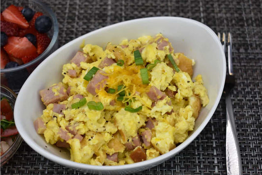 Scrambled Eggs & Ham