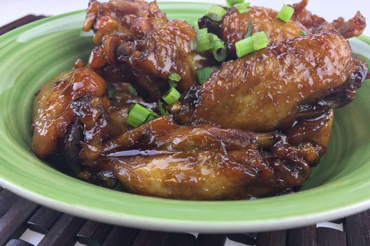 Teriyaki Glazed Chicken Wings