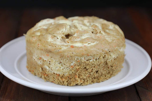 Cream Cheese Swirled Carrot Cake