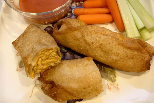 Buffalo Hot Wing Egg Roll