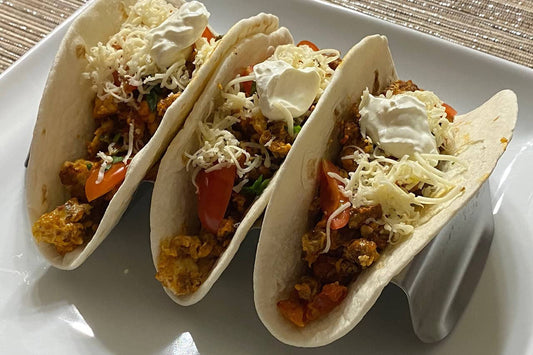 Chorizo Breakfast Tacos