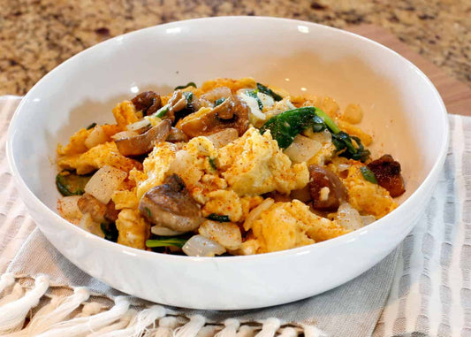 Jazzed Up Scrambled Eggs