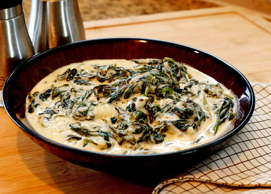 Cheesy Creamed Spinach