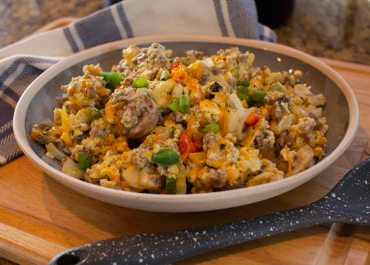 Sausage and Egg Scramble