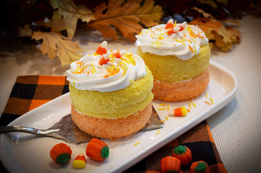 Candy Corn Cakes