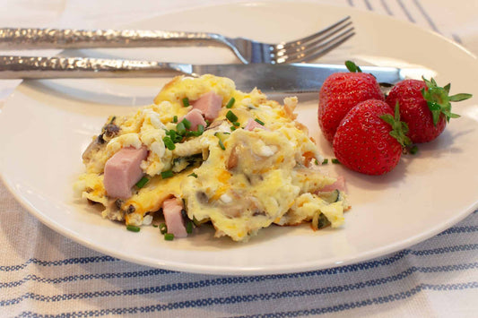 Ham and Vegetable Scramble