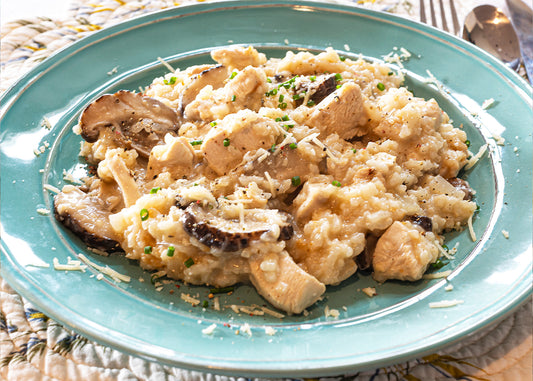 Risotto with Chicken and Mushrooms